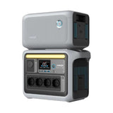 Anker SOLIX C1000 PowerStation+1x Zusatzakku BP1000 | 2112 Wh 1800 W