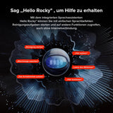 Roborock Saros 10R Saugroboter mit Dual Anti-Tangle System und Dock schwarz