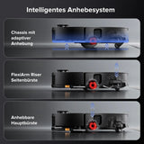 Roborock Saros 10 Saugroboter mit Dual Anti-Tangle System und Dock