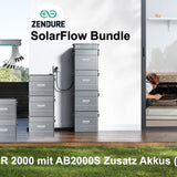 Zendure SolarFlow Bundle Hybrid Inverter Hyper 2000 + Zusatzbatterie AB2000S
