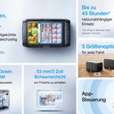 EcoFlow Glacier Classic Tragbare Kompressor Kühlbox 35 Liter mit Zusatzakku