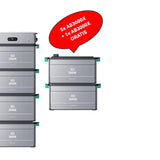 Zendure SolarFlow 2400 AC Wechselrichter mit 1-6 AB3000X Zusatzbatterien